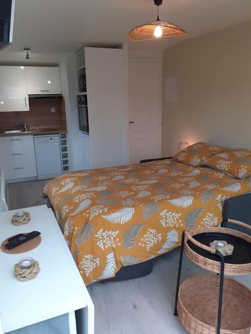 Studio Canape Convertible 2 Pers Avec Jardin Et Parking Clos Мерлимон Екстериор снимка
